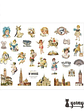 Set Stickers Retro - 60 uni - Miniatura 12