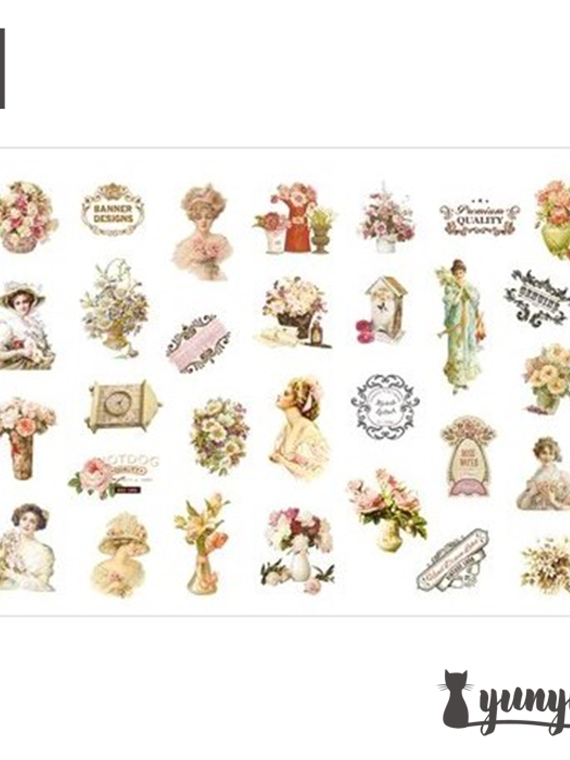 Set Stickers Retro - 60 uni 15