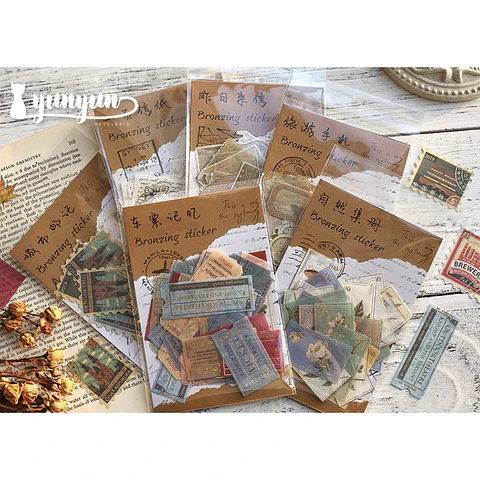 Bronzing Stickers - 40 pzas