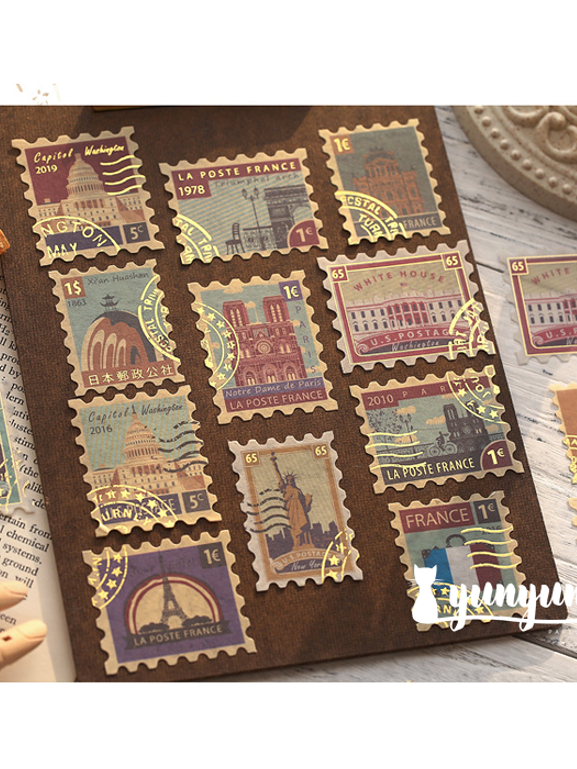 Bronzing Stickers - 40 pzas 2