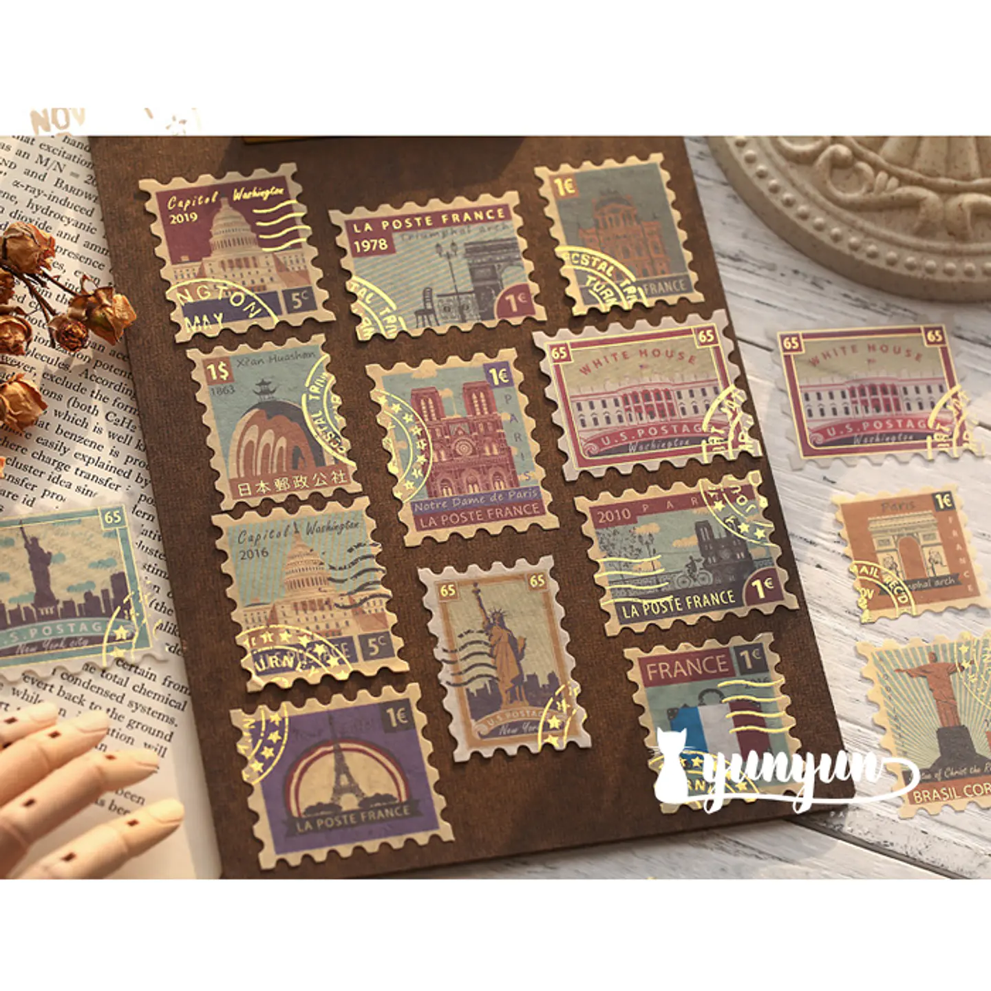 Bronzing Stickers - 40 pzas 2