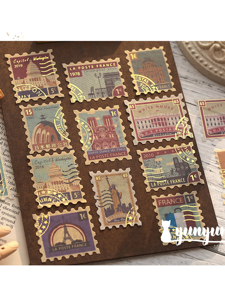 Bronzing Stickers - 40 pzas 2