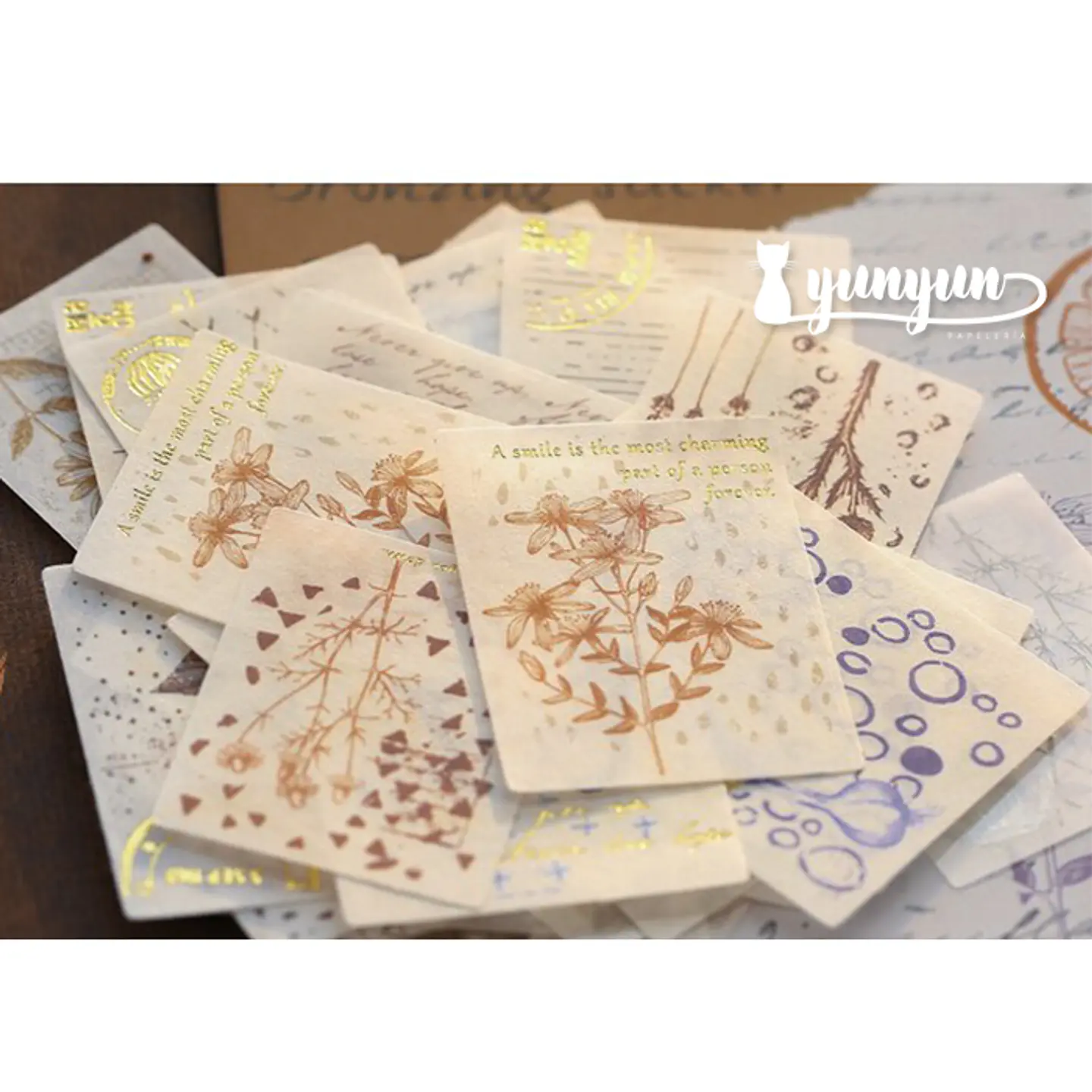Bronzing Stickers - 40 pzas 3