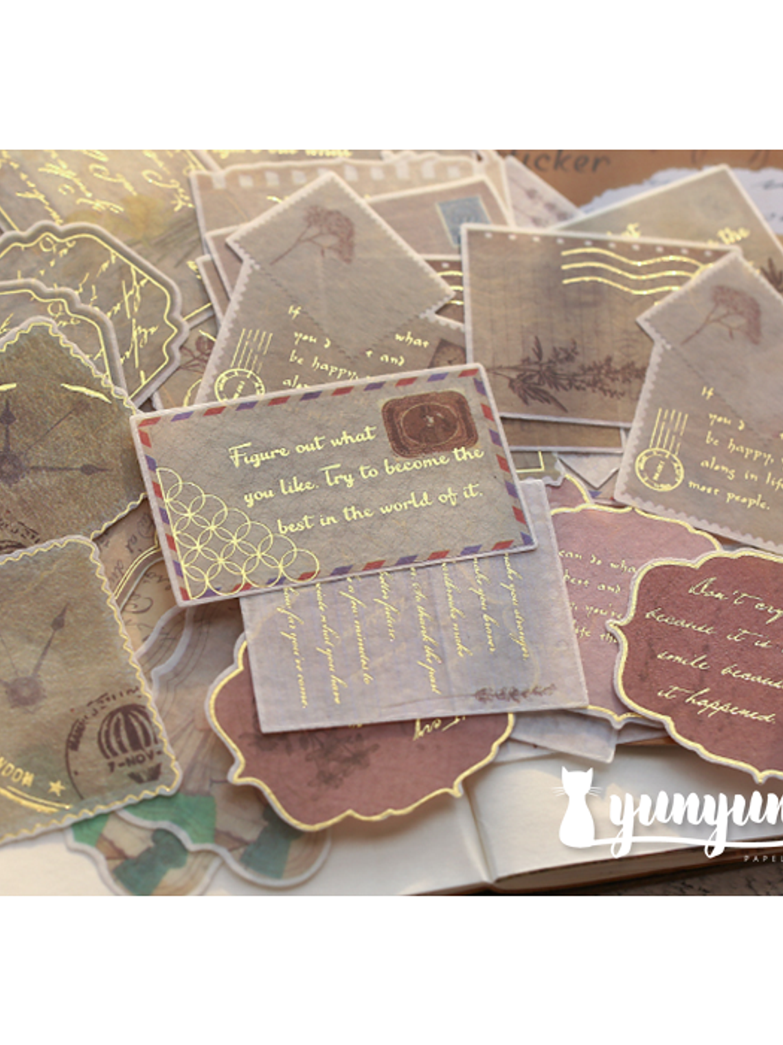 Bronzing Stickers - 40 pzas 4