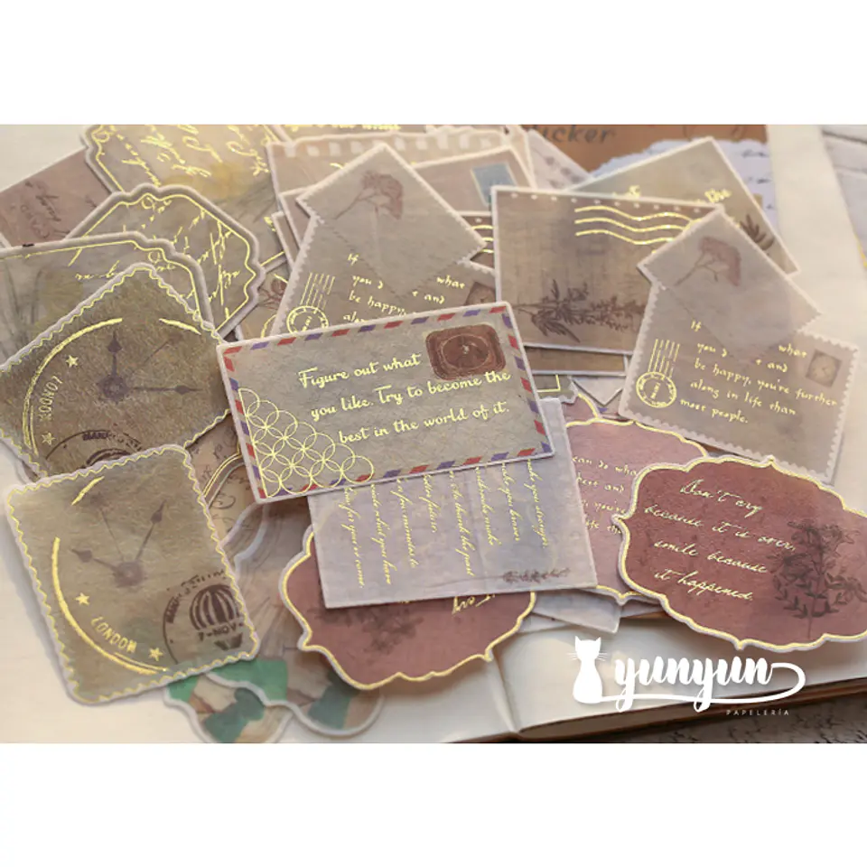Bronzing Stickers - 40 pzas 4