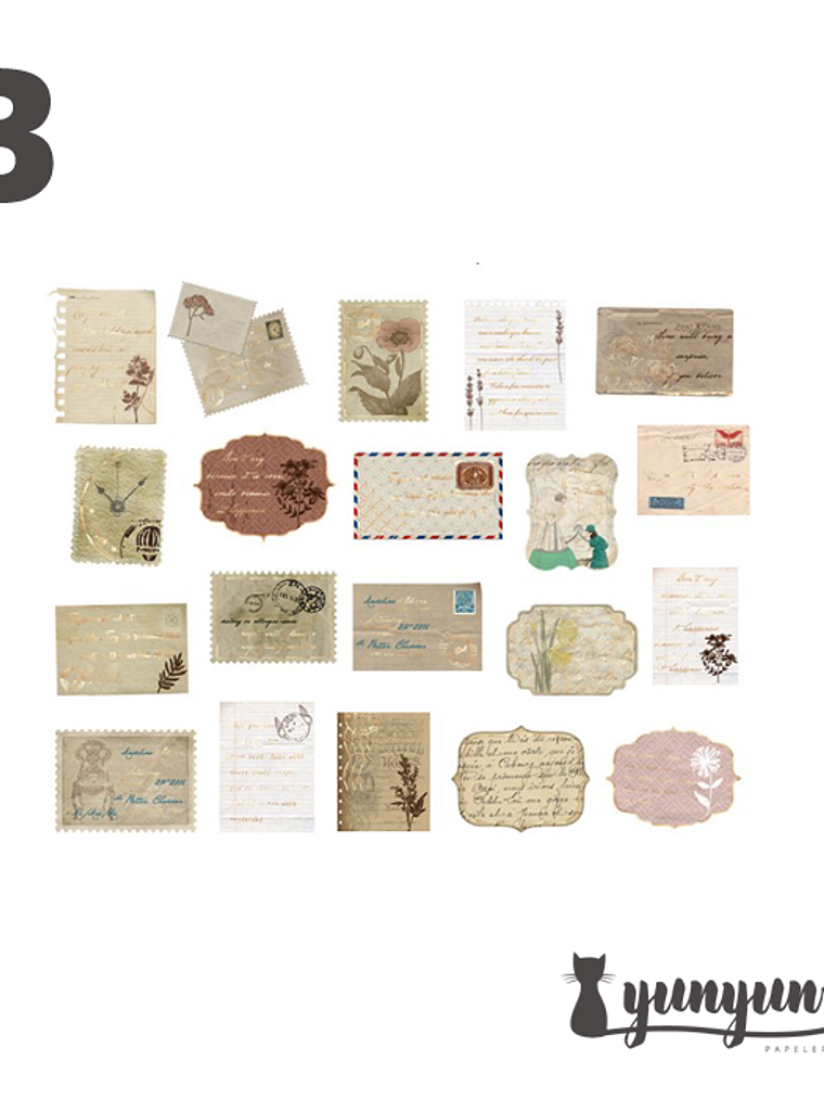 Bronzing Stickers - 40 pzas 6