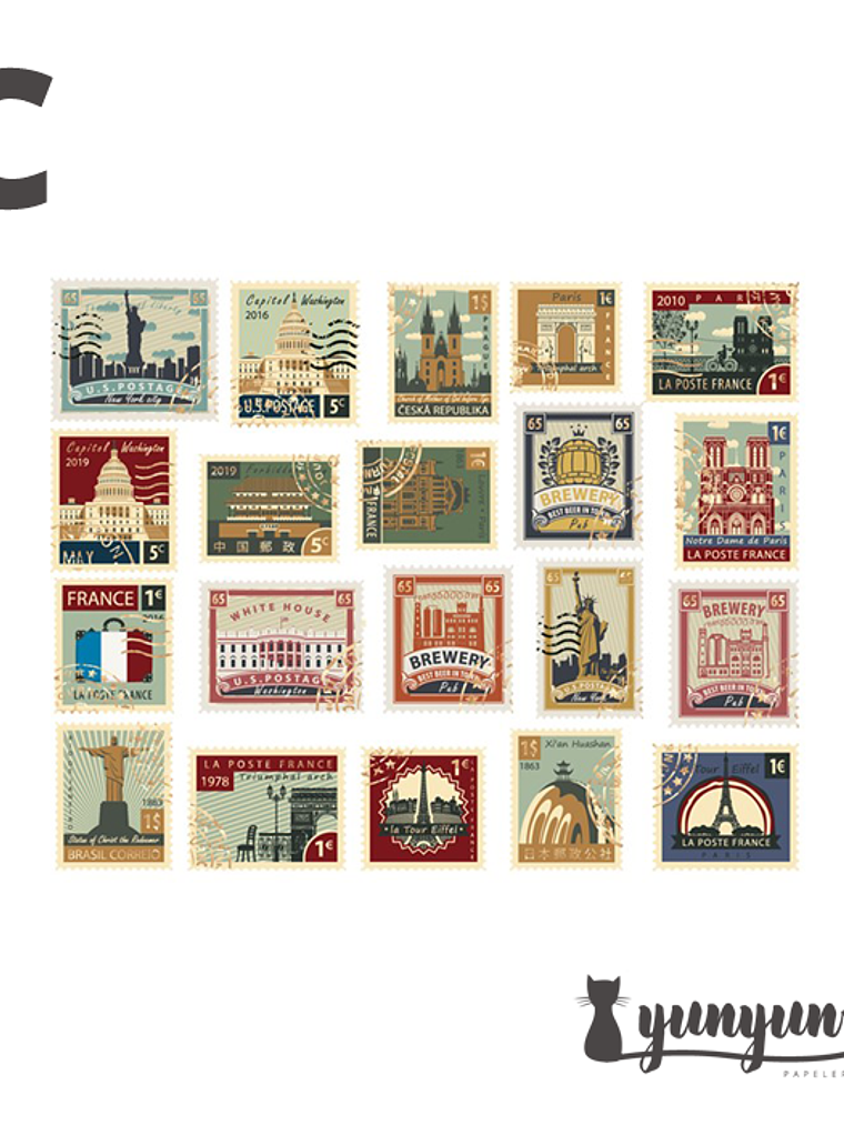 Bronzing Stickers - 40 pzas 7