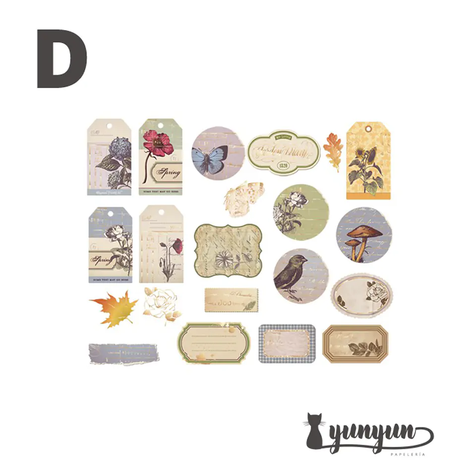 Bronzing Stickers - 40 pzas 8