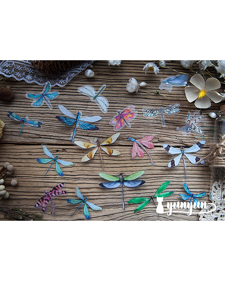 Stickers Mariposas I - 40 pzas