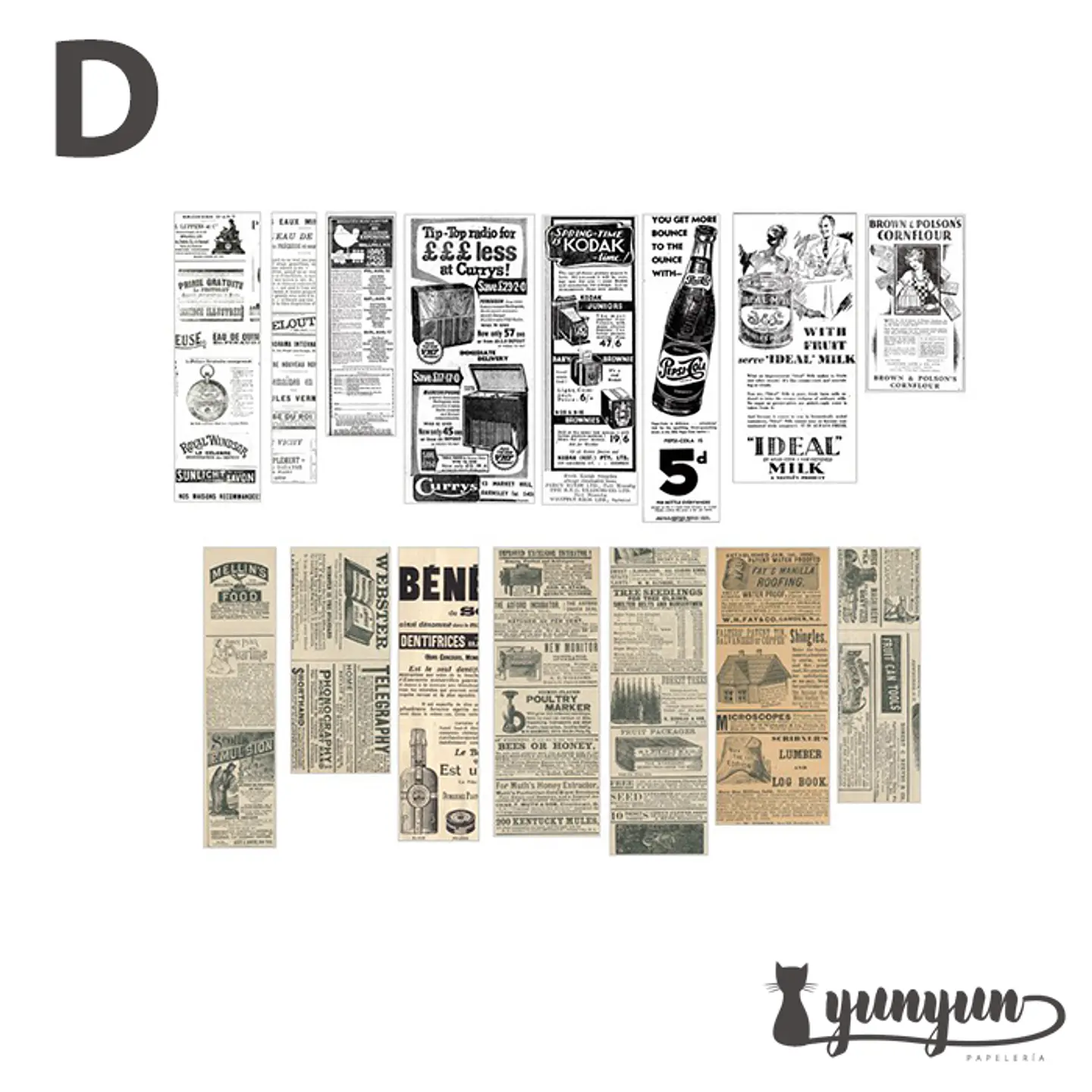 Strip Stickers II - 30 pzas 9