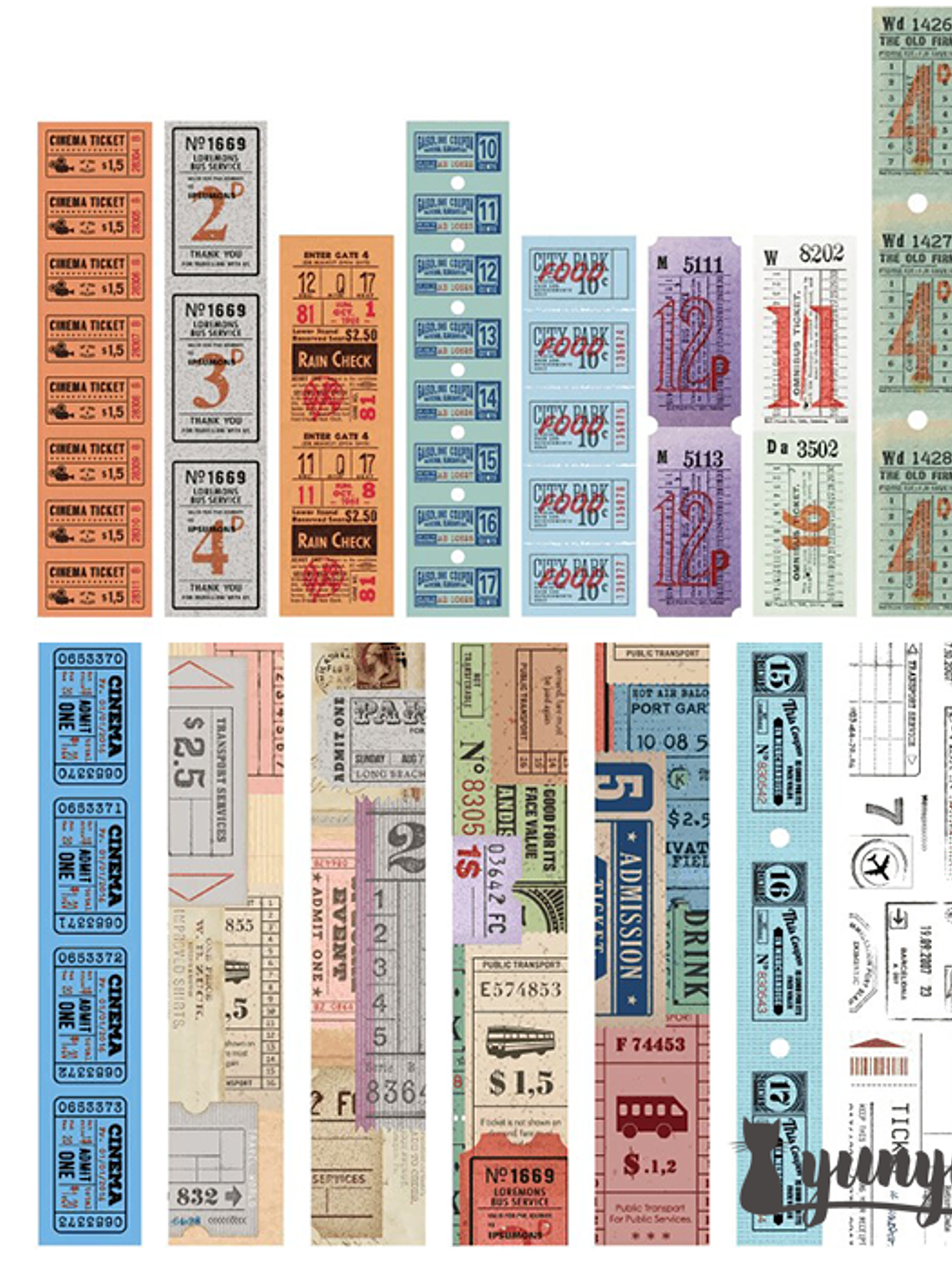 Strip Stickers III - 30 pzas 6