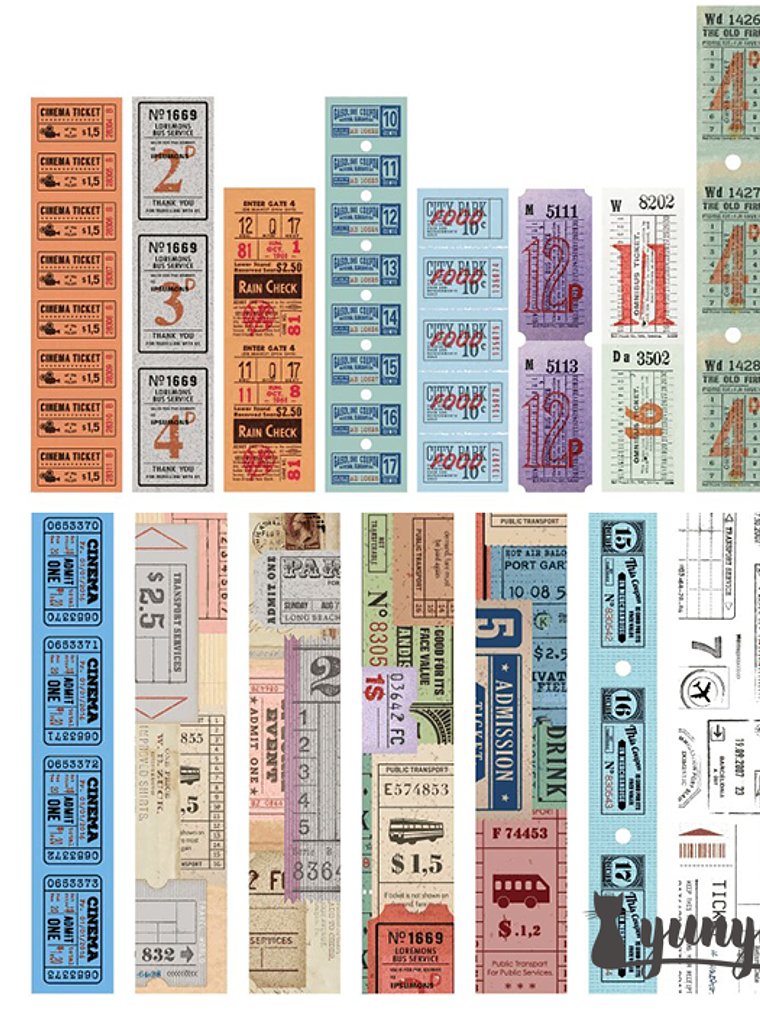 Strip Stickers III - 30 pzas 6