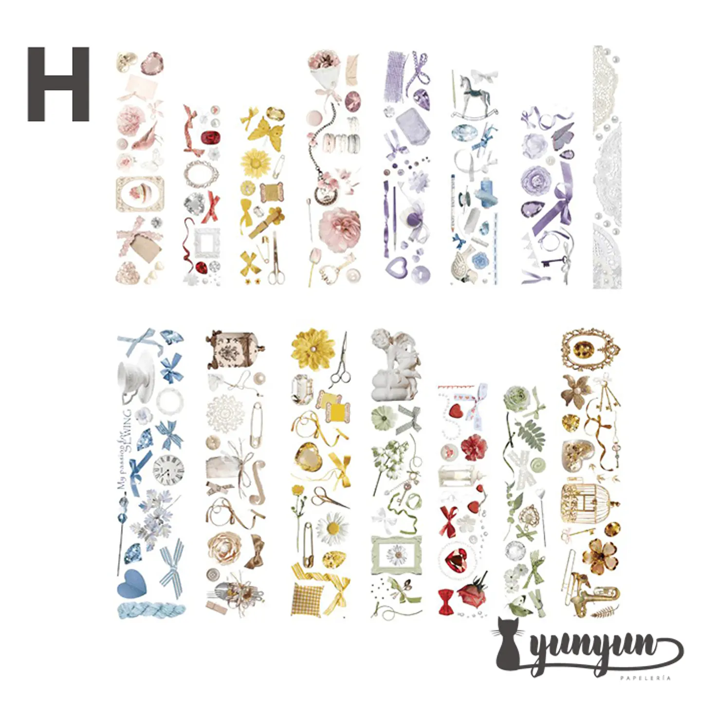 Strip Stickers III - 30 pzas 11