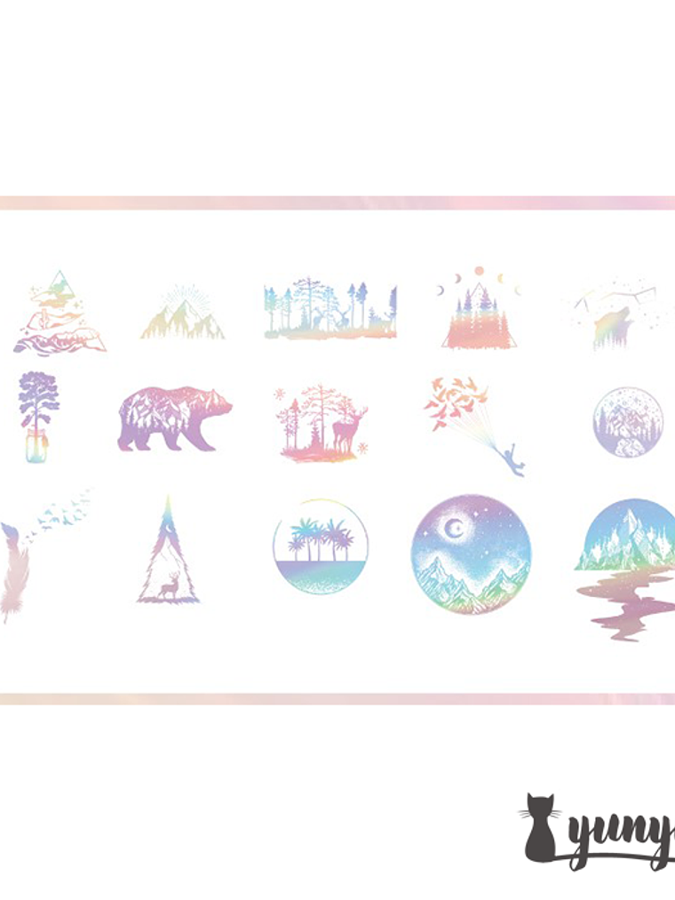 Stickers Holográficos I 9