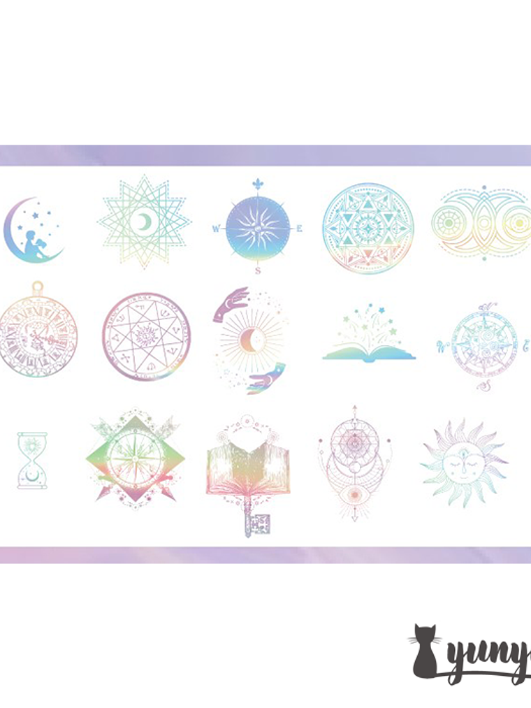 Stickers Holográficos I 12