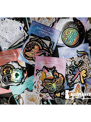 Stickers Holográfico II - 40 pzas
