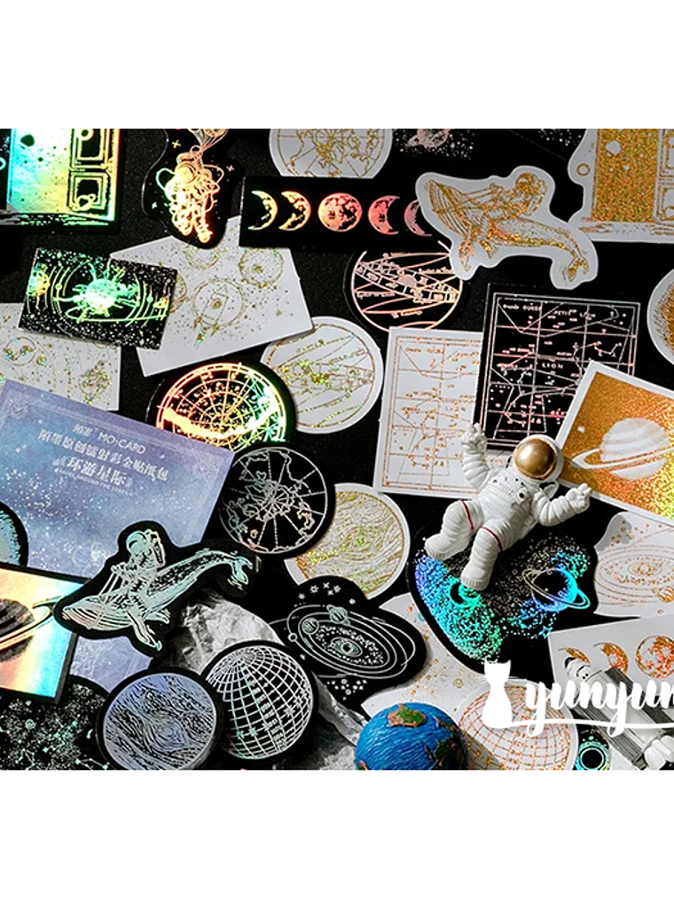 Stickers Holográfico II - 40 pzas 2