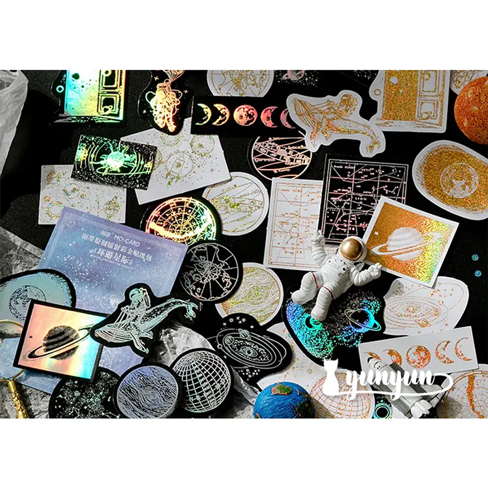 Stickers Holográfico II - 40 pzas 2