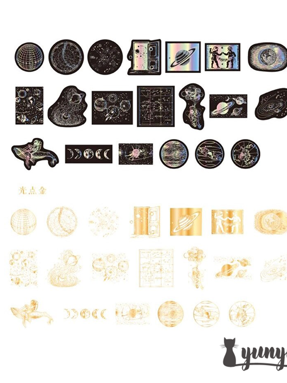 Stickers Holográfico II - 40 pzas 5