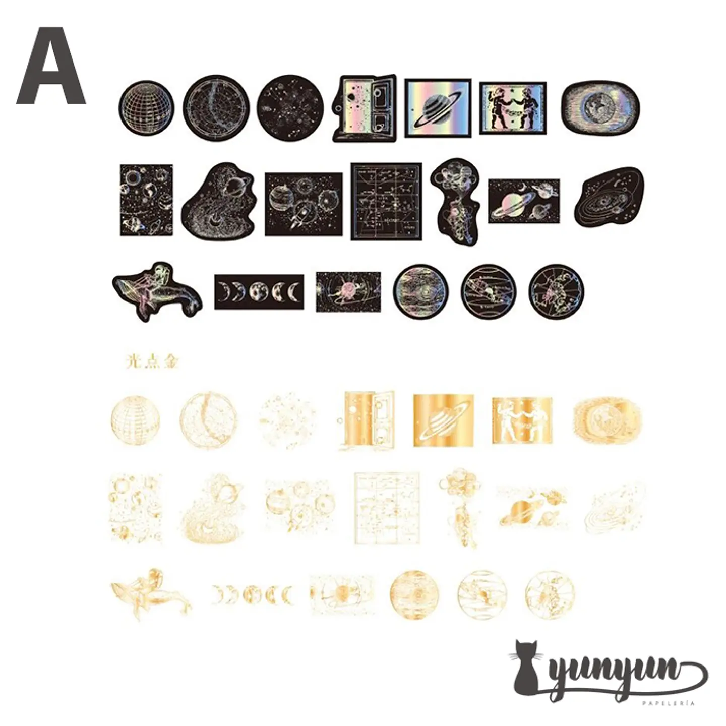 Stickers Holográfico II - 40 pzas 5