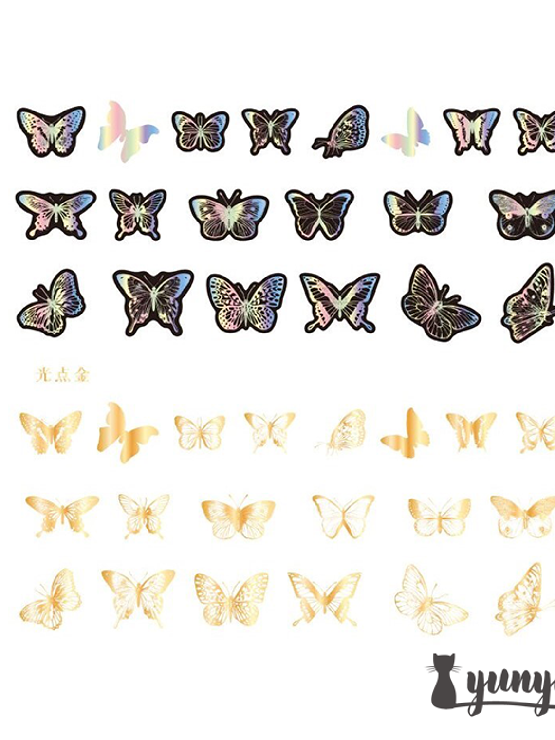 Stickers Holográfico II - 40 pzas 6