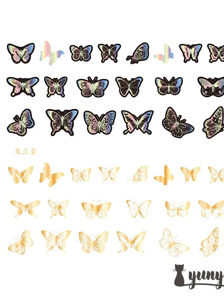 Stickers Holográfico II - 40 pzas 6