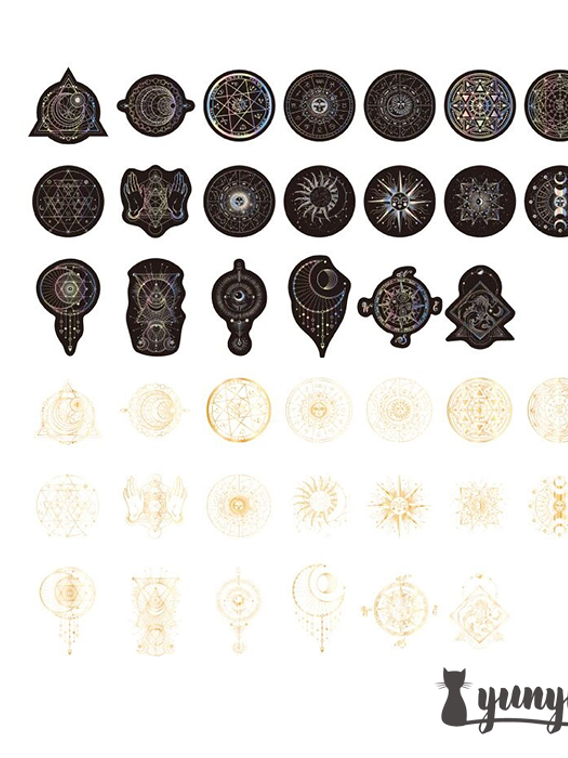 Stickers Holográfico II - 40 pzas 8