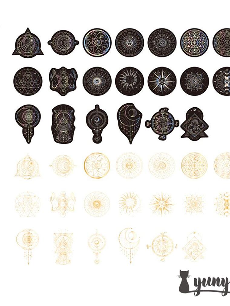 Stickers Holográfico II - 40 pzas 8