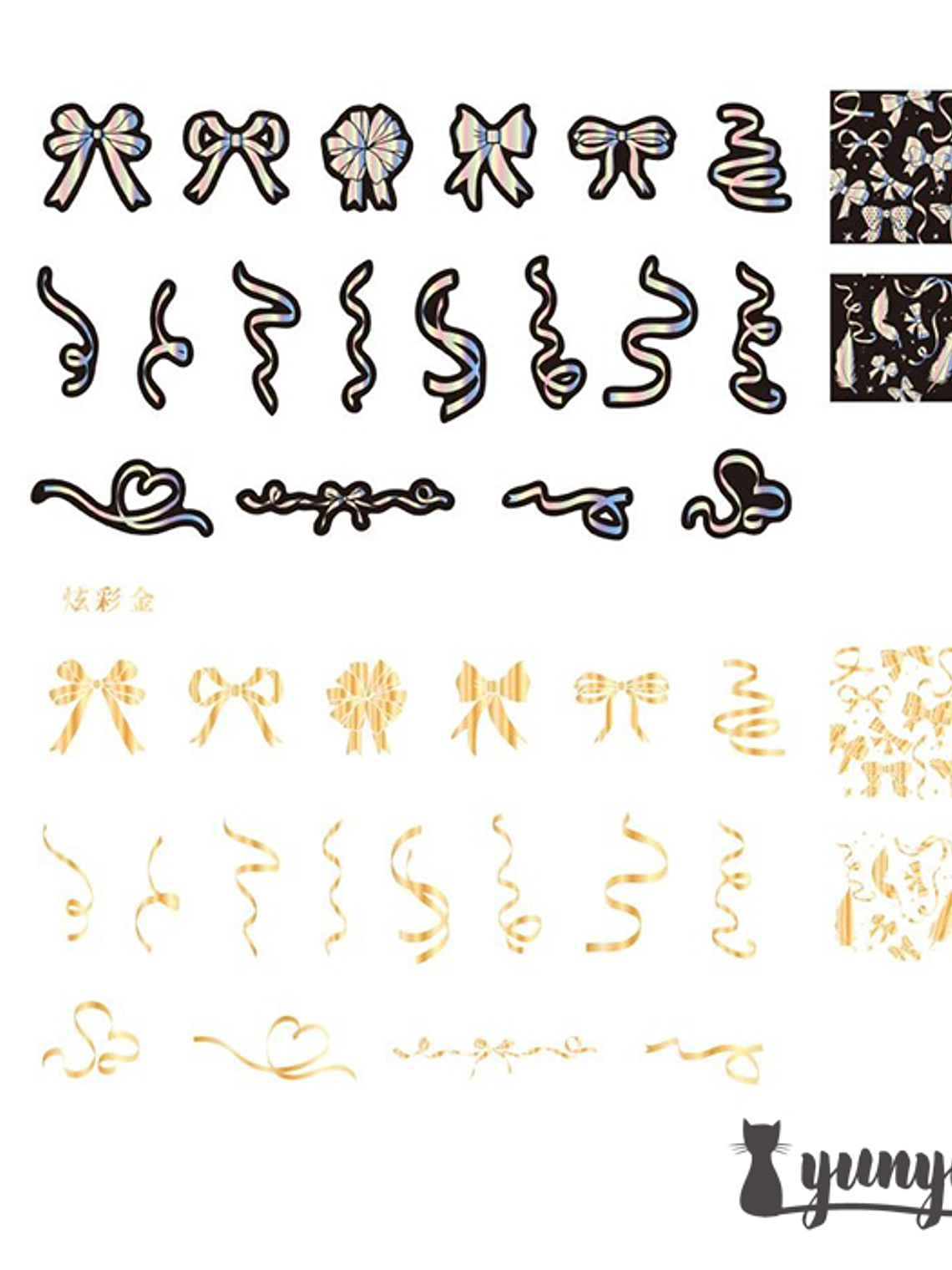 Stickers Holográfico II - 40 pzas 9