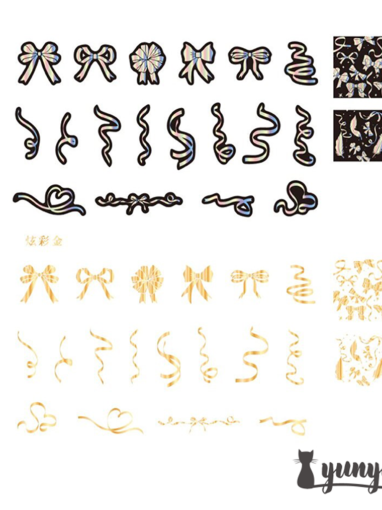 Stickers Holográfico II - 40 pzas 9