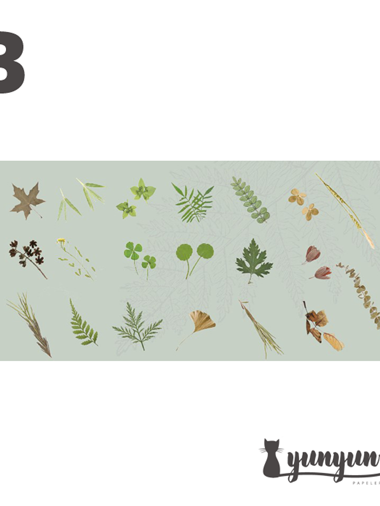 Stickers Mini Bosque - 40 pzas 4