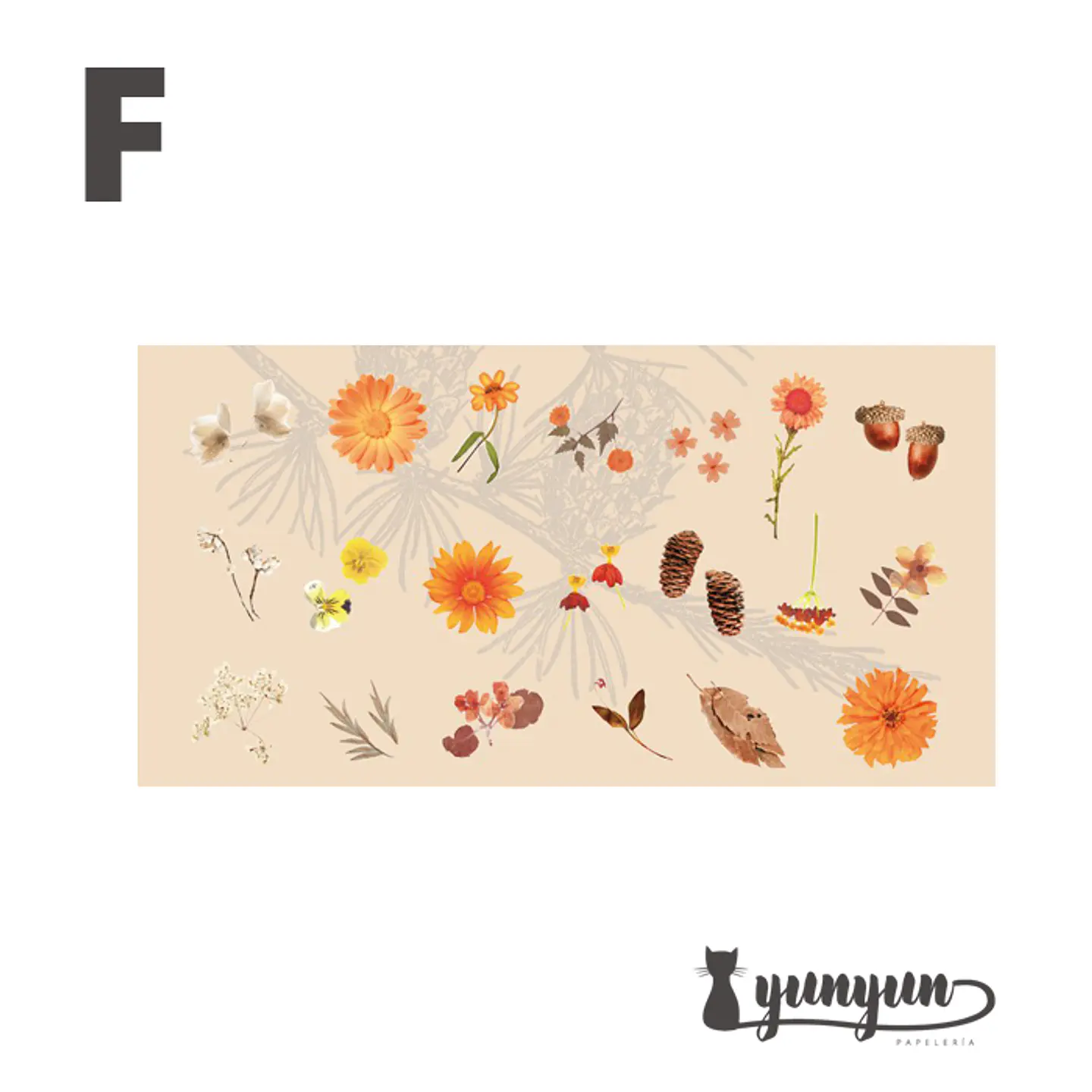 Stickers Mini Bosque - 40 pzas 8