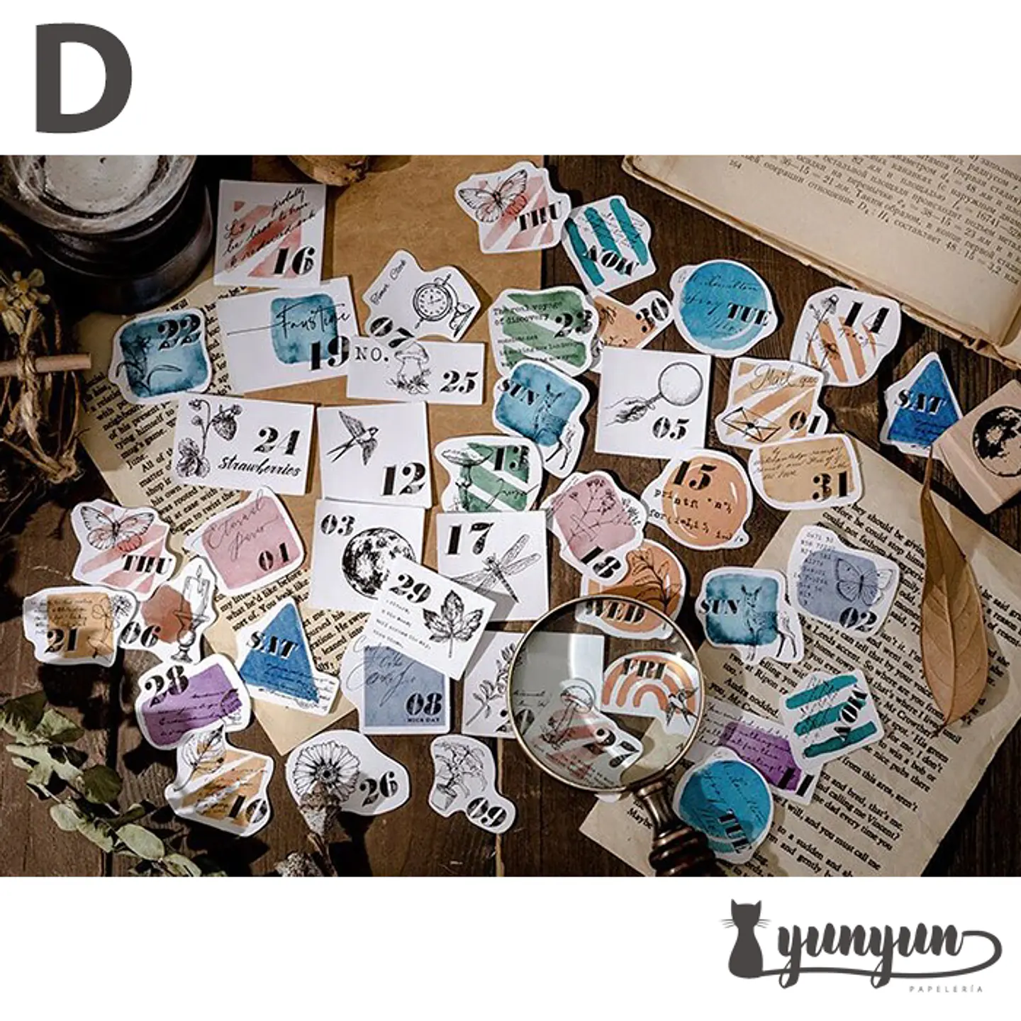 Stickers Números - 45 pzas 9