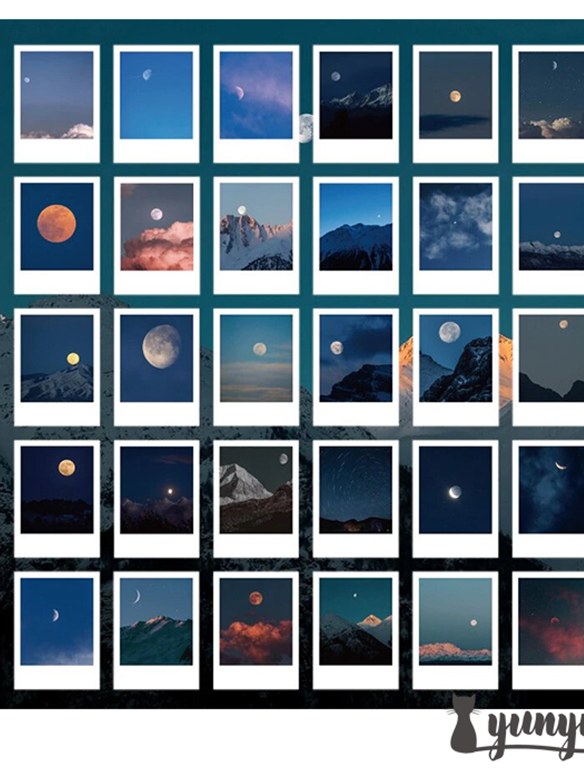 Stickers Paisajes - 30 pzas 7