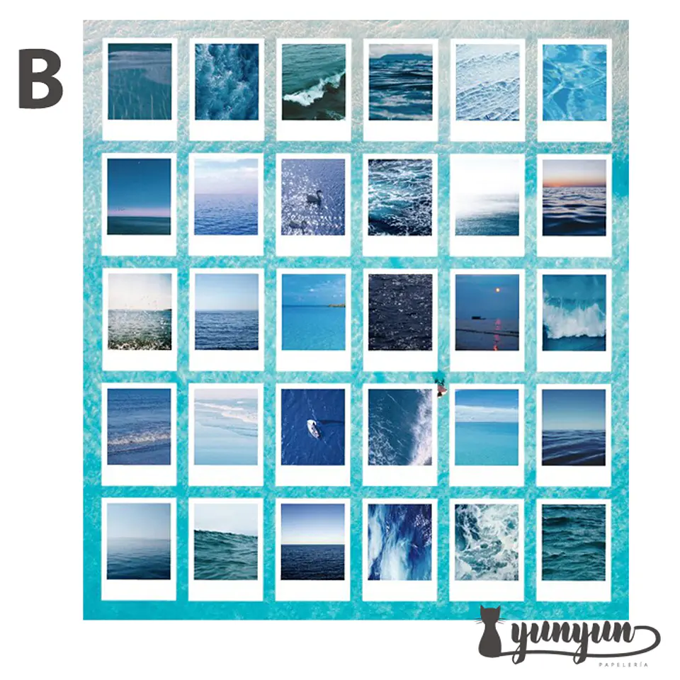 Stickers Paisajes - 30 pzas 8