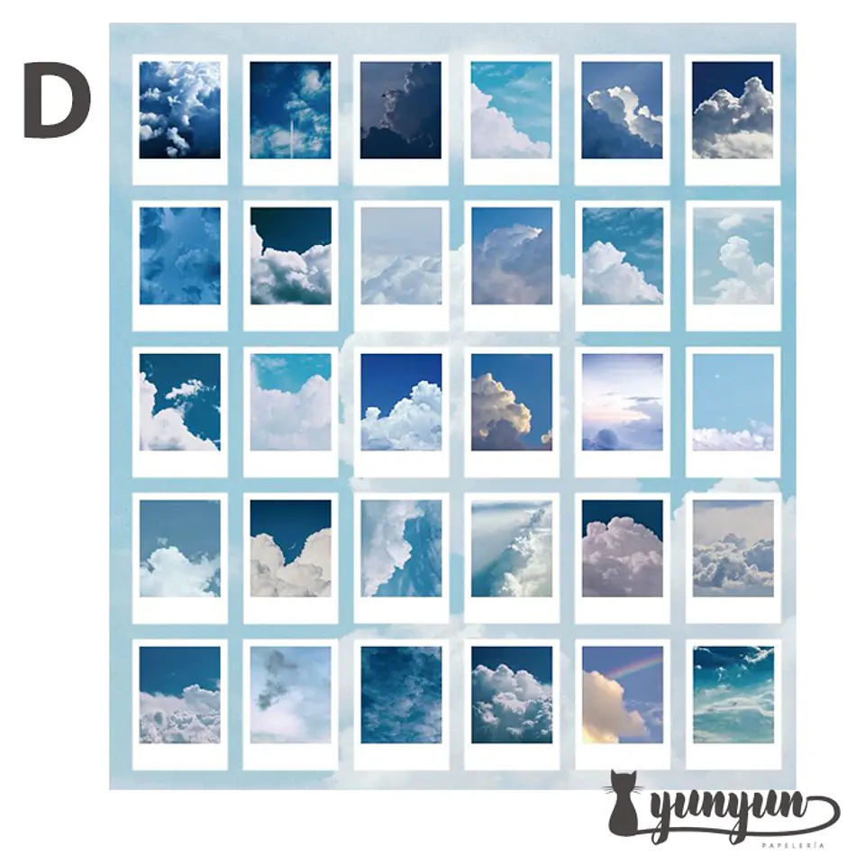Stickers Paisajes - 30 pzas 10