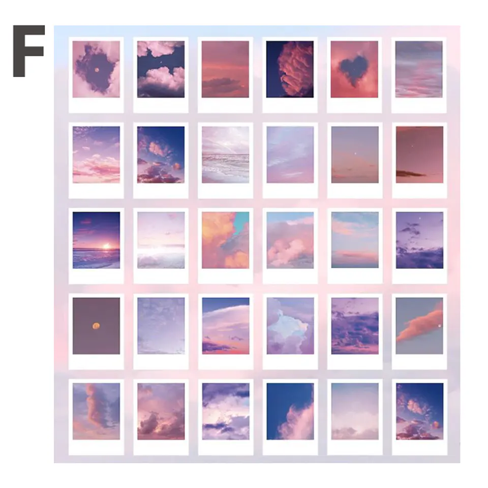 Stickers Paisajes - 30 pzas 12