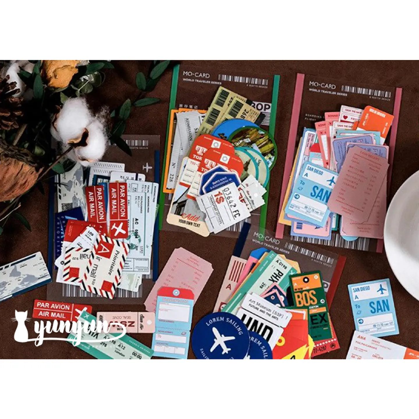 Set Tickets de viaje - 30 pzas 1