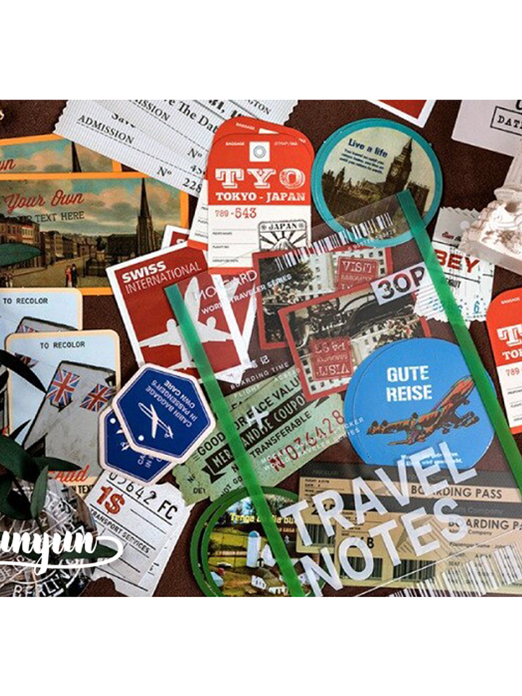 Set Tickets de viaje - 30 pzas 2