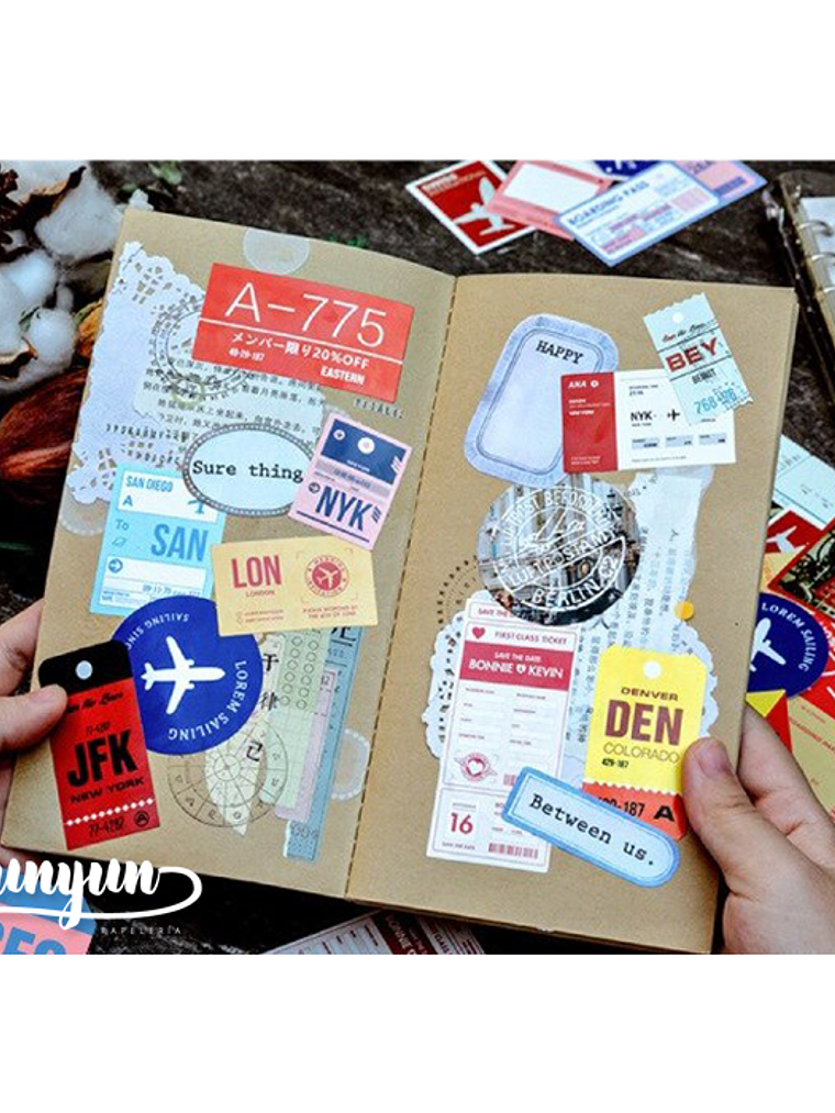 Set Tickets de viaje - 30 pzas 3