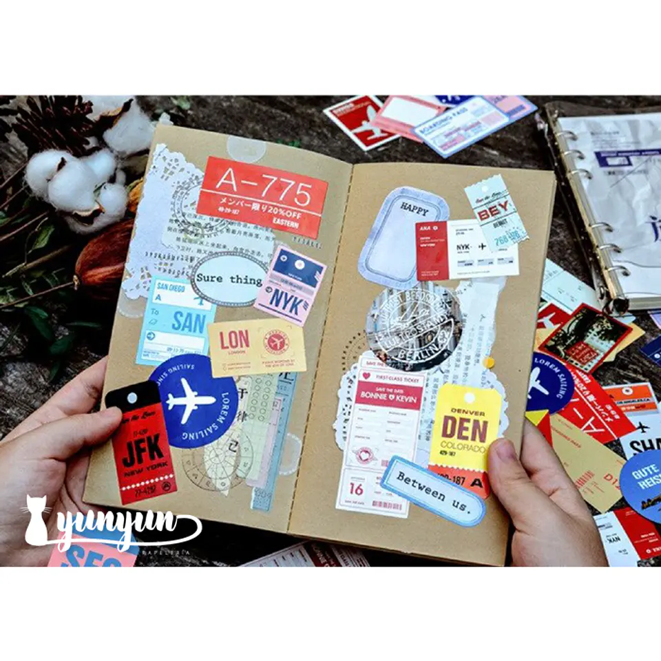 Set Tickets de viaje - 30 pzas 3