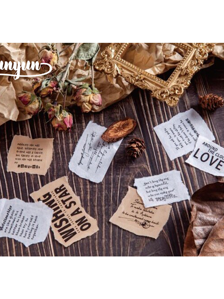 Stickers Tipografía II - 20 pzas 4