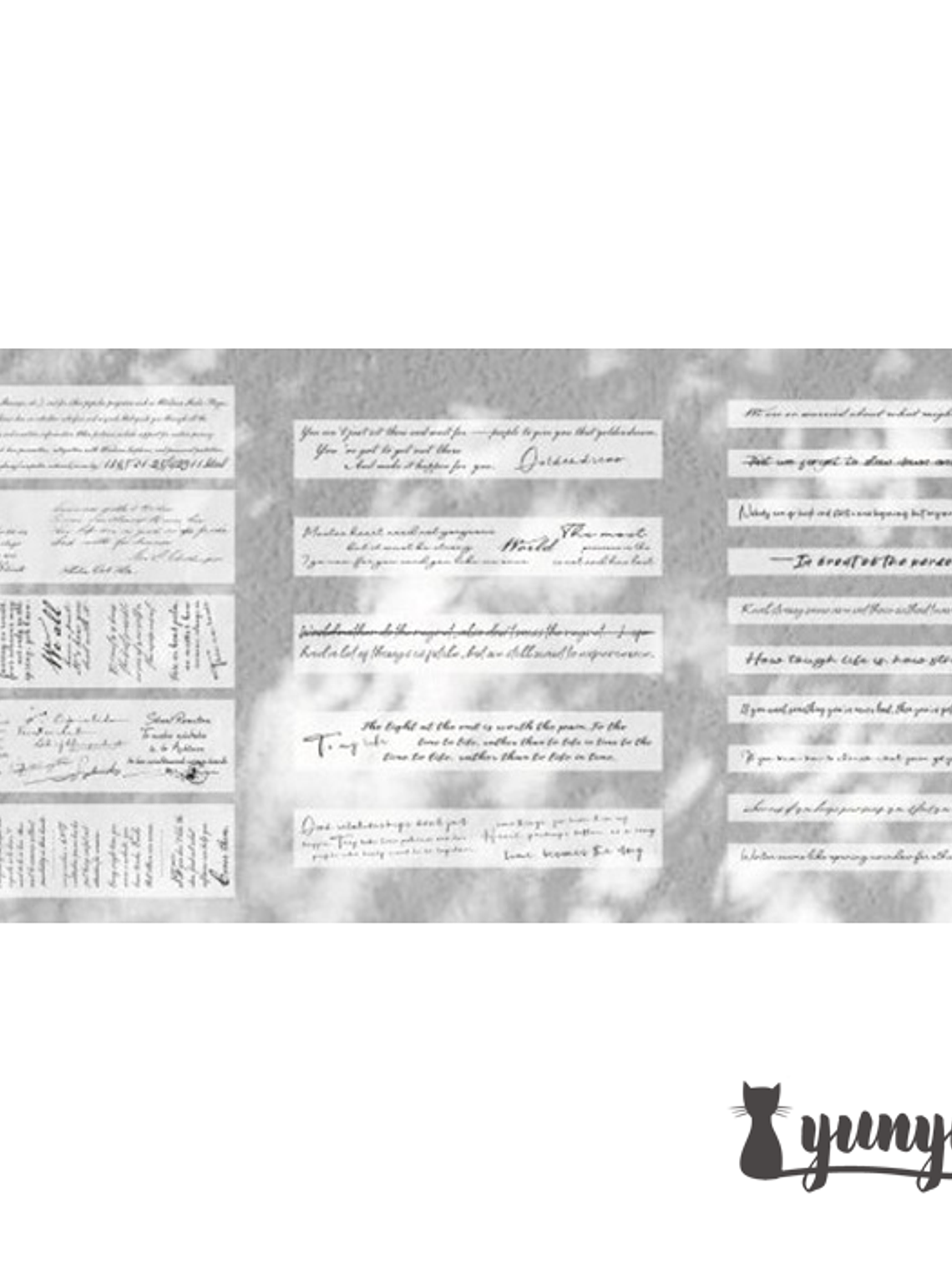 Stickers Tipografía II - 20 pzas 7