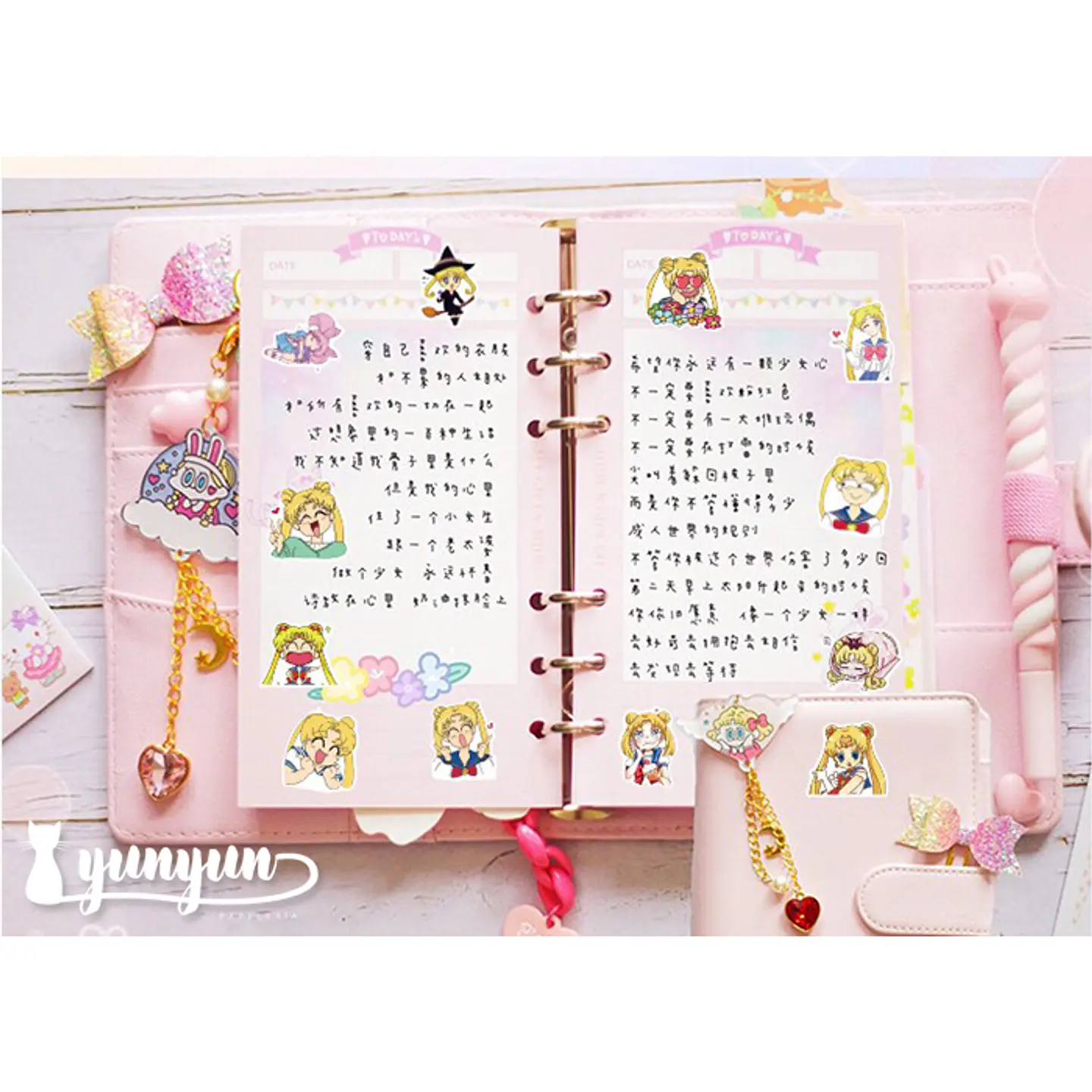 Stickers Sailor Moon I - 40 pzas 2