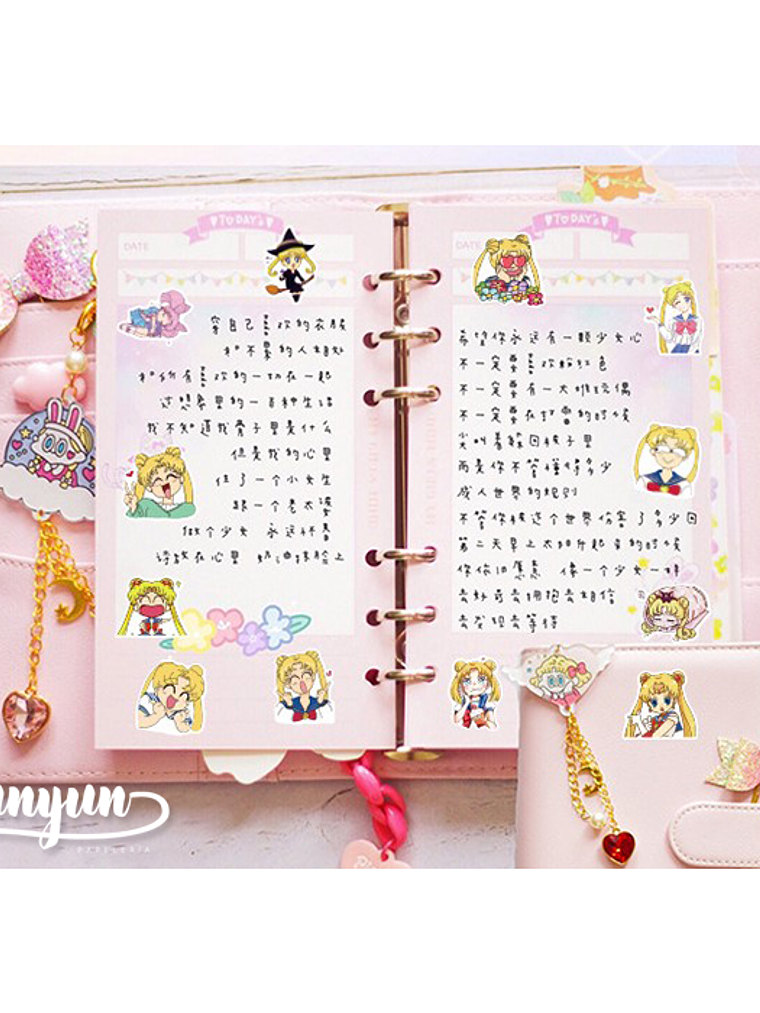 Stickers Sailor Moon I - 40 pzas 2