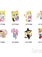 Stickers Sailor Moon I - 40 pzas - Miniatura 4