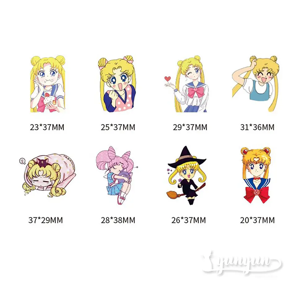 Stickers Sailor Moon I - 40 pzas 4