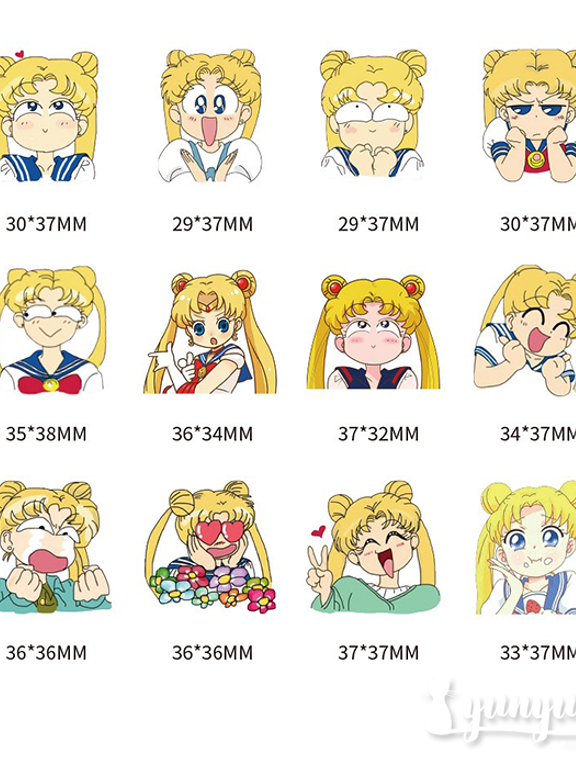 Stickers Sailor Moon I - 40 pzas 5