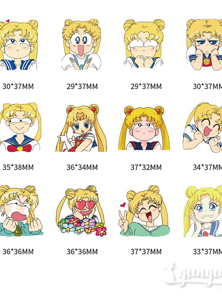 Stickers Sailor Moon I - 40 pzas 5