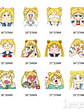 Stickers Sailor Moon I - 40 pzas - Miniatura 5
